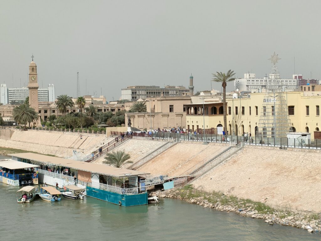 Bagdad Tigris folyo partja
