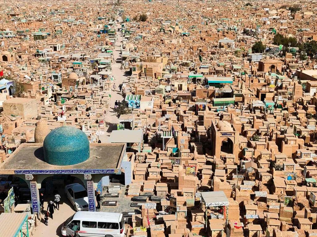 Wadi Al- Salam, a világ legnagyobb temetője