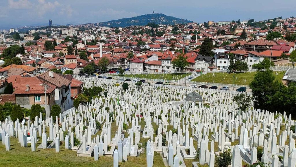 Szarajevó Kovači mártírok temetője
