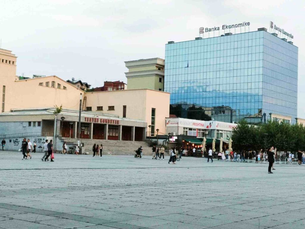 Szkanderbég tér Pristina