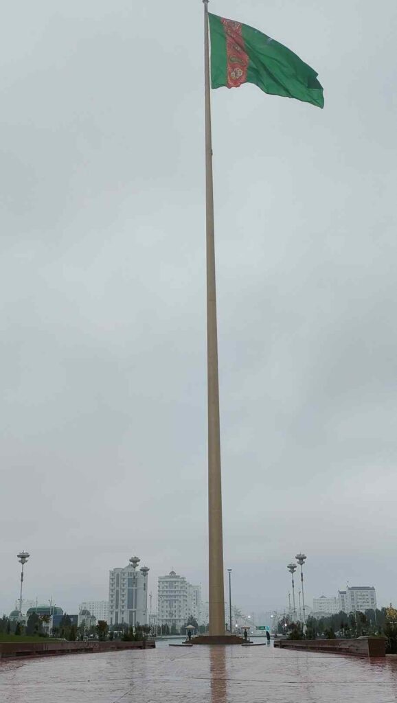 Once the largest, not the 4th tallest flag pole in the world