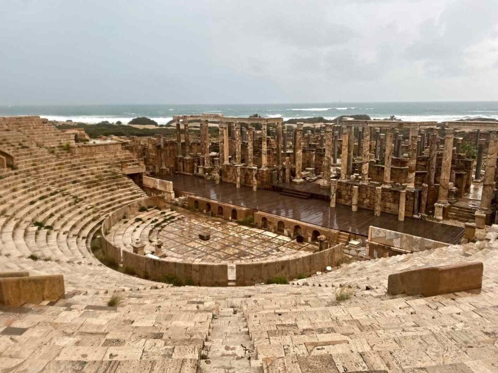 Leptis Magna tómai kori színháza