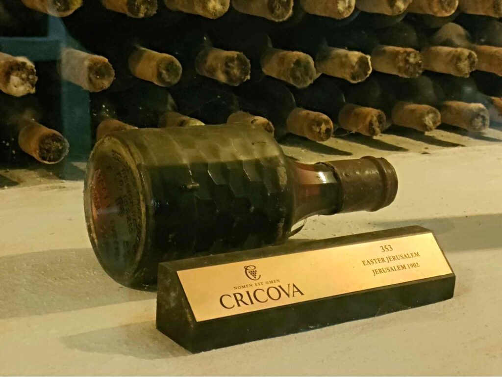 Cricova borászat, 1902-es járatú jeruzsálemi bor