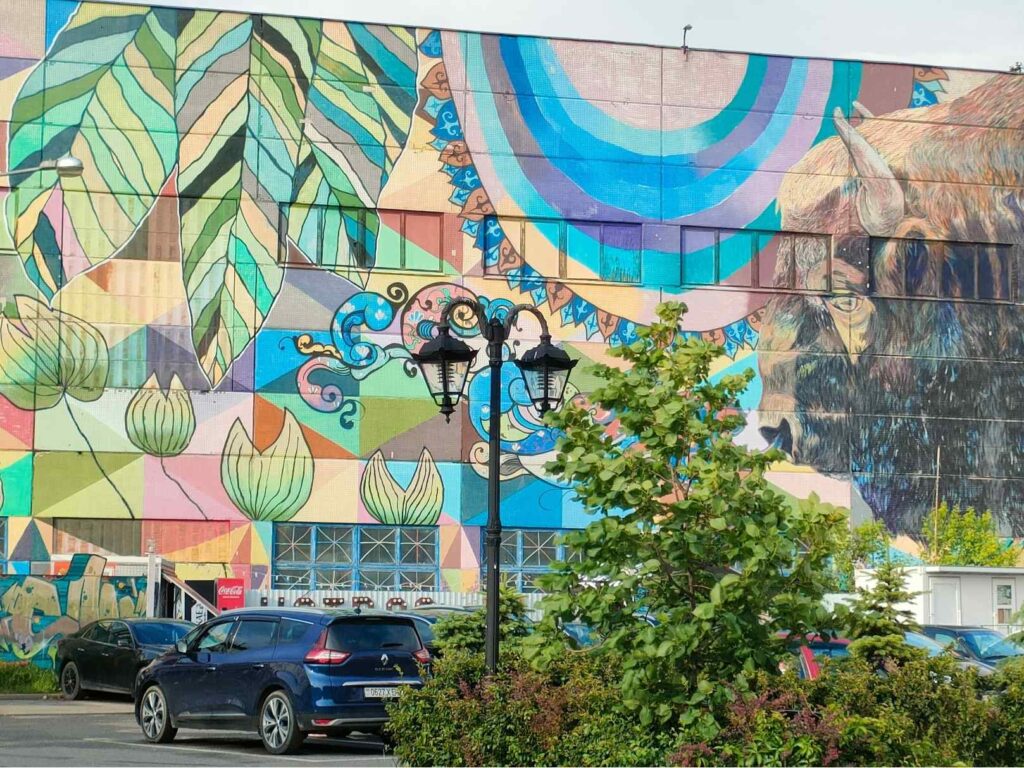 Graffitis Brazil utca Minszk