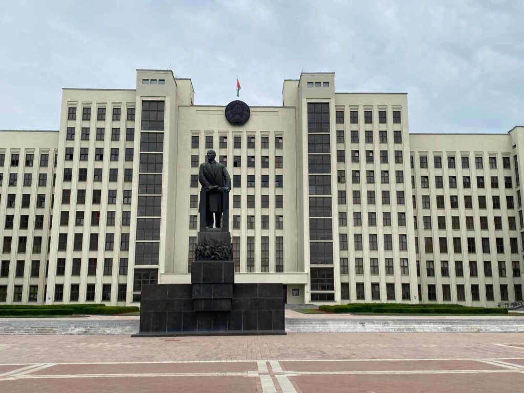 Minszk a függetlenség tere