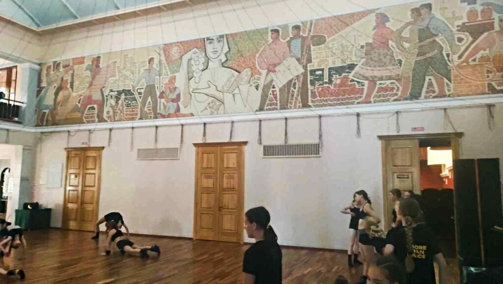  Bender, a Kultúra Házának mozaikja a szovjet időkből