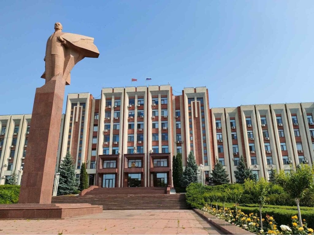 Transznisztria Lenin szobor