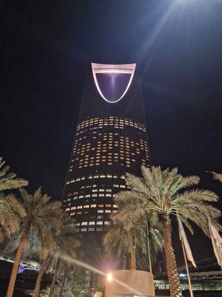 Kingdom Tower éjszaka