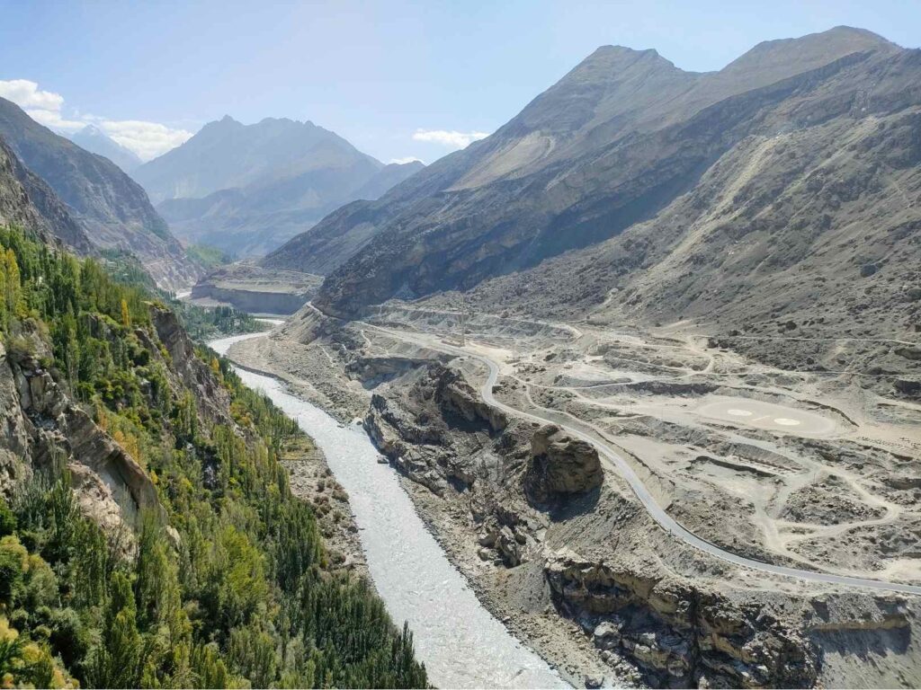 Kilátás az Altit erődből