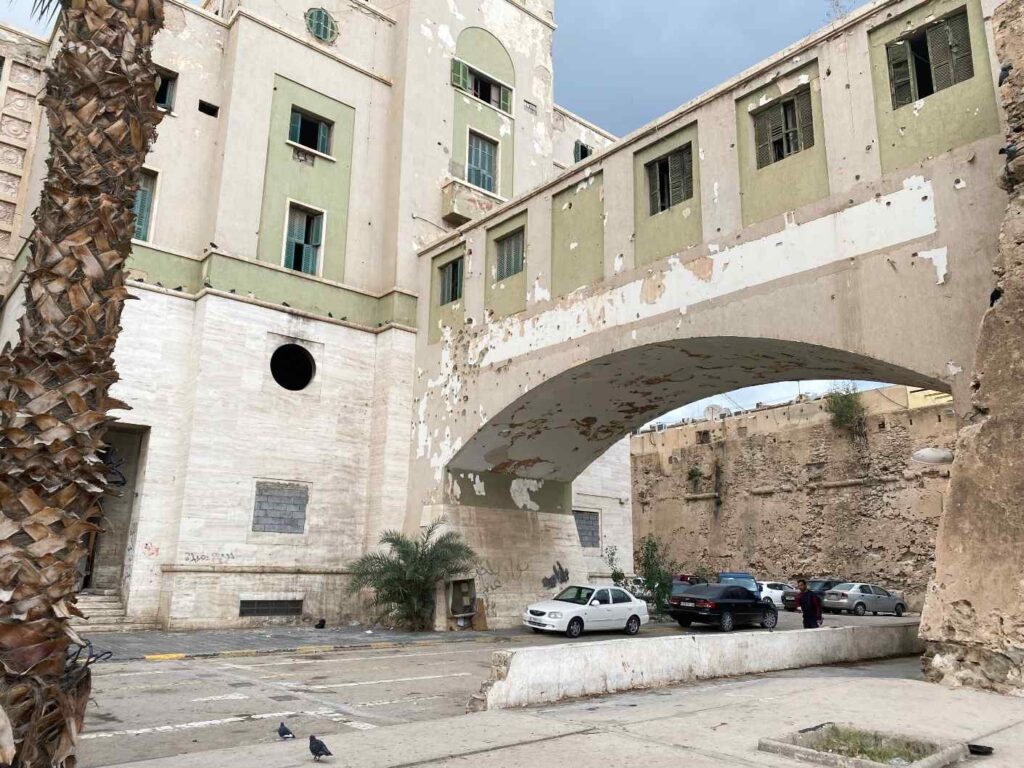 Háború nyomai Tripoliban