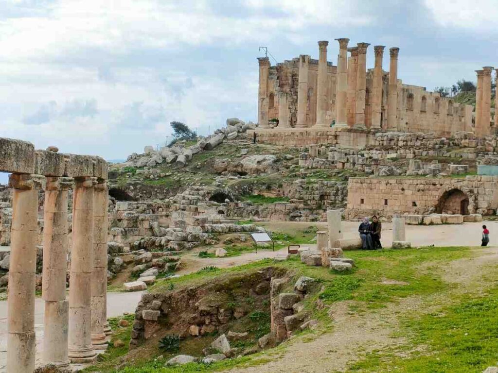 Jerash romjai