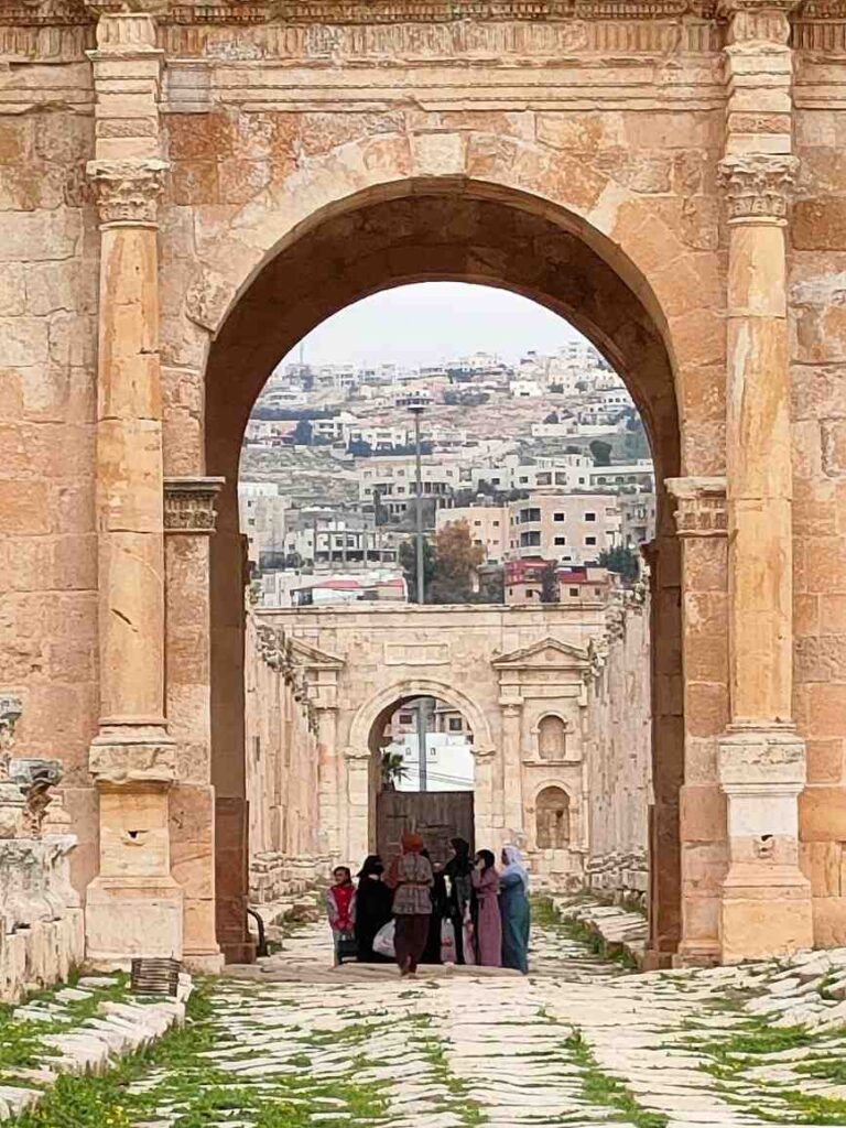 Jerash romjai