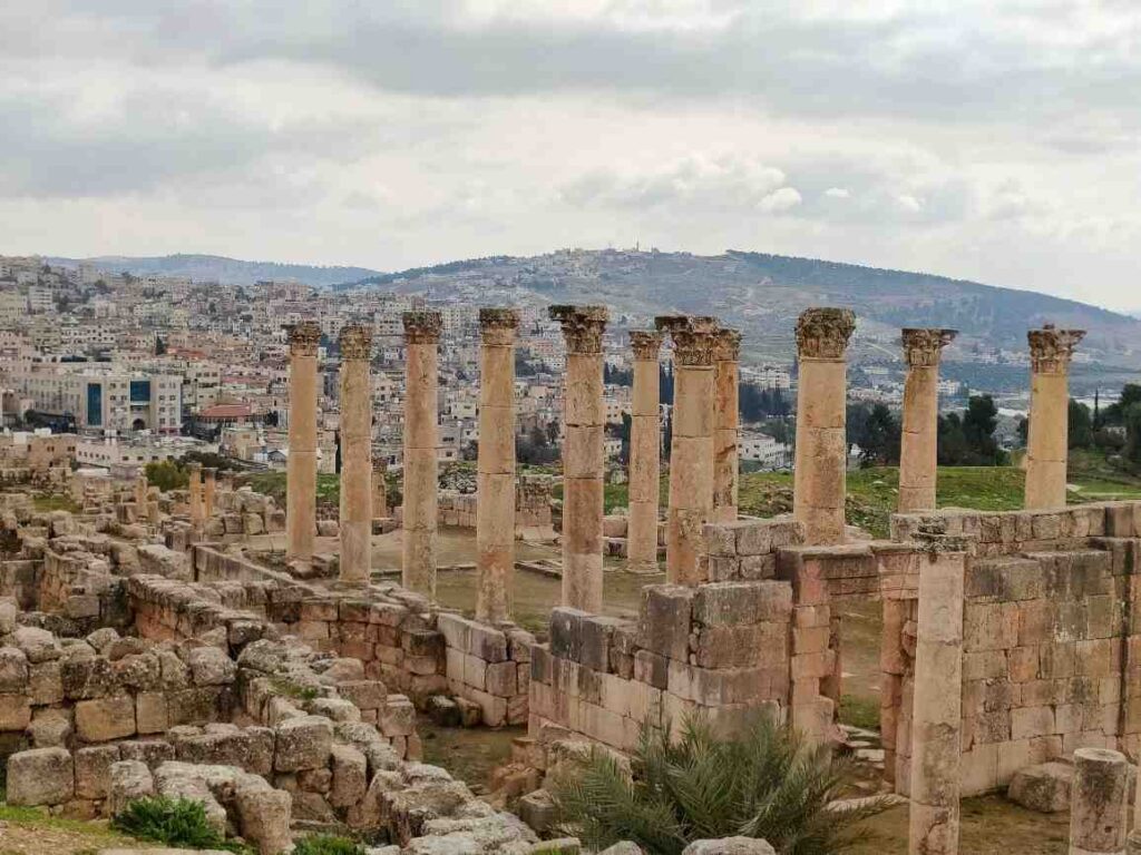 Jerash romjai