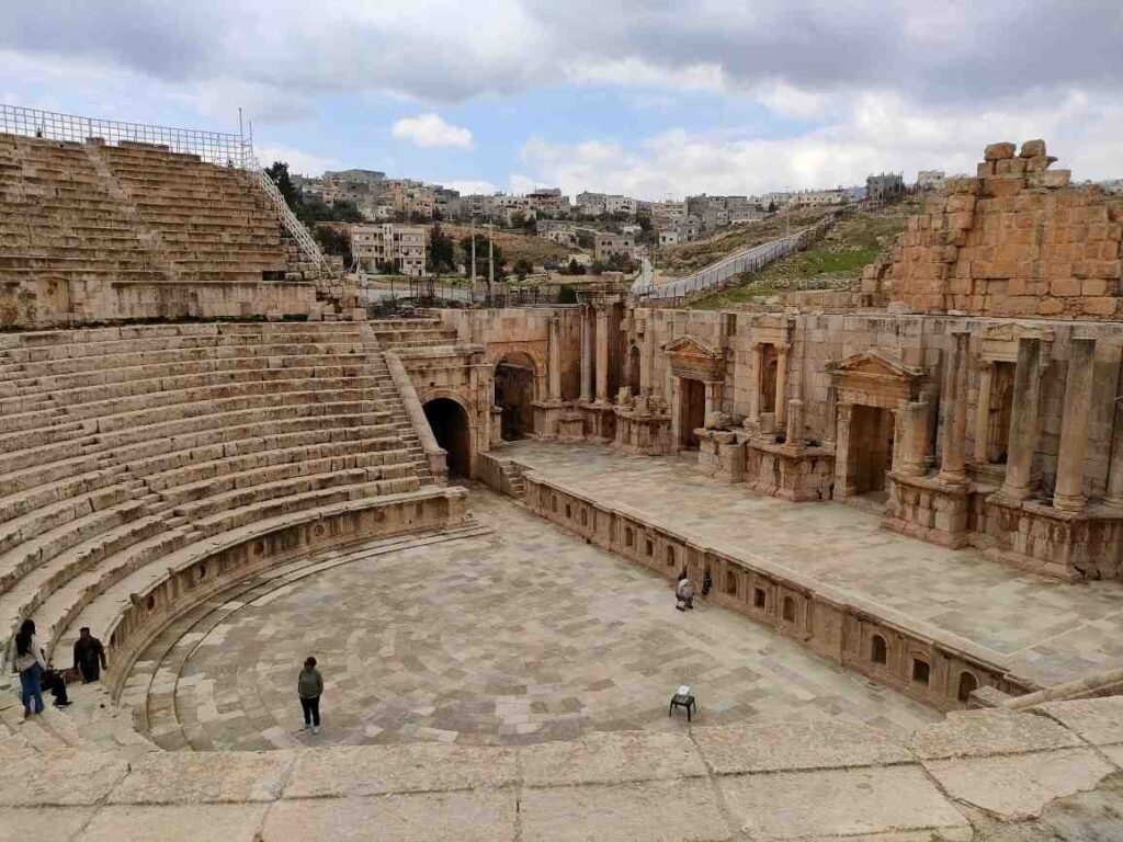 Jerash romjai