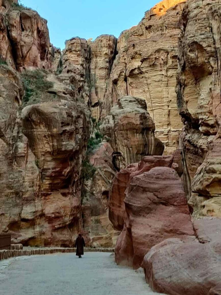 A Siq szurdok Petra
