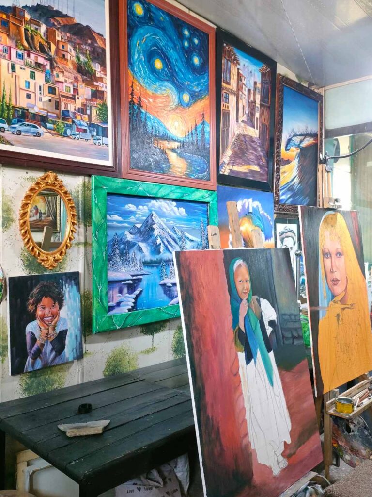 Női művészeti galéria Kabulban